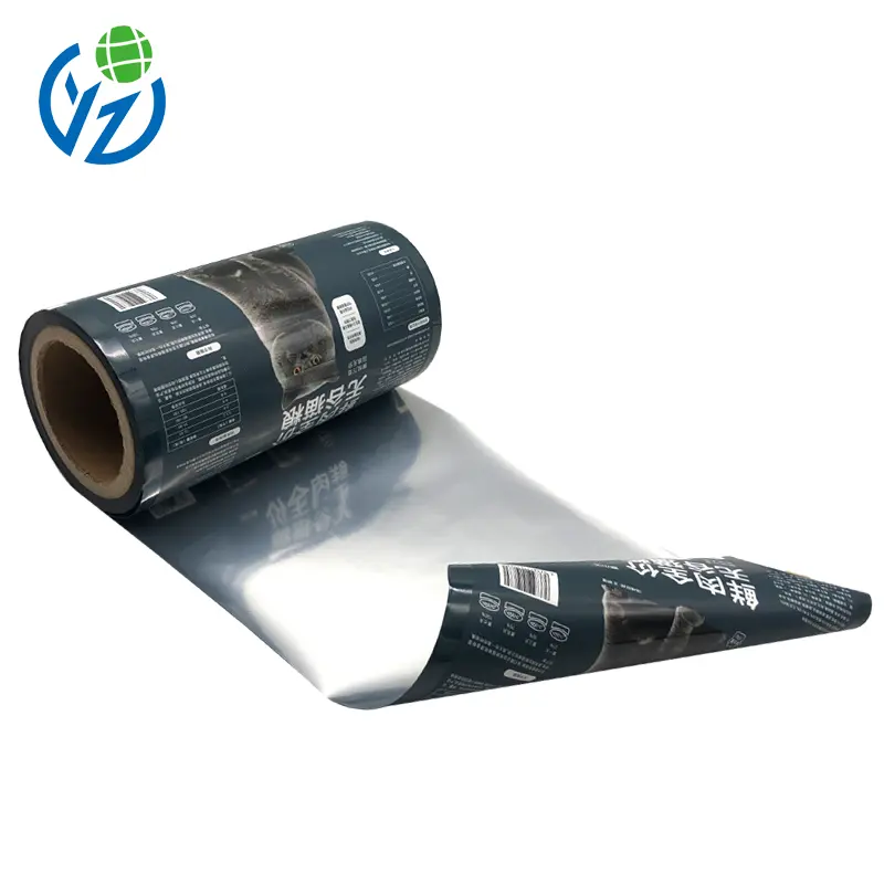 Custom Plastic Packaging Film for Pet Food Brands