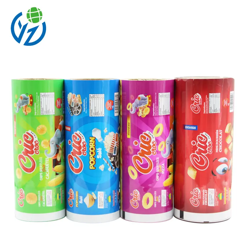 Custom Printed Packaging Film for Snacks
