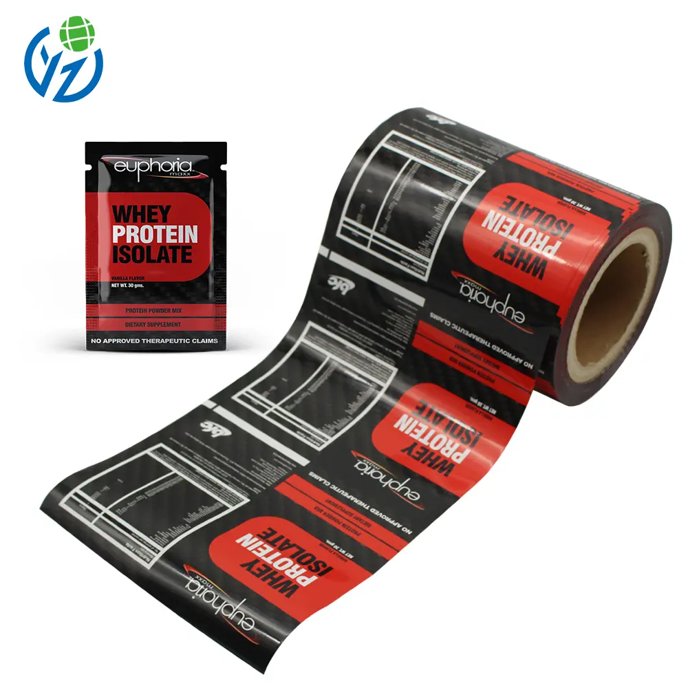 OEM Reliable Customized Plastic Protein Powder Packaging Roll Film Supplier, Suppliers