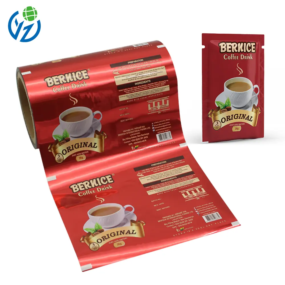 Custom Customizable Plastic Coffee Packaging Film Rolls from China Suppliers and Factory for Superior Freshness Manufacturers, Factory