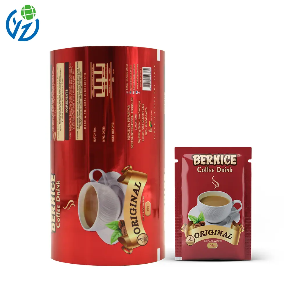 Custom Customizable Plastic Coffee Packaging Film Rolls from China Suppliers and Factory for Superior Freshness Manufacturers, Factory
