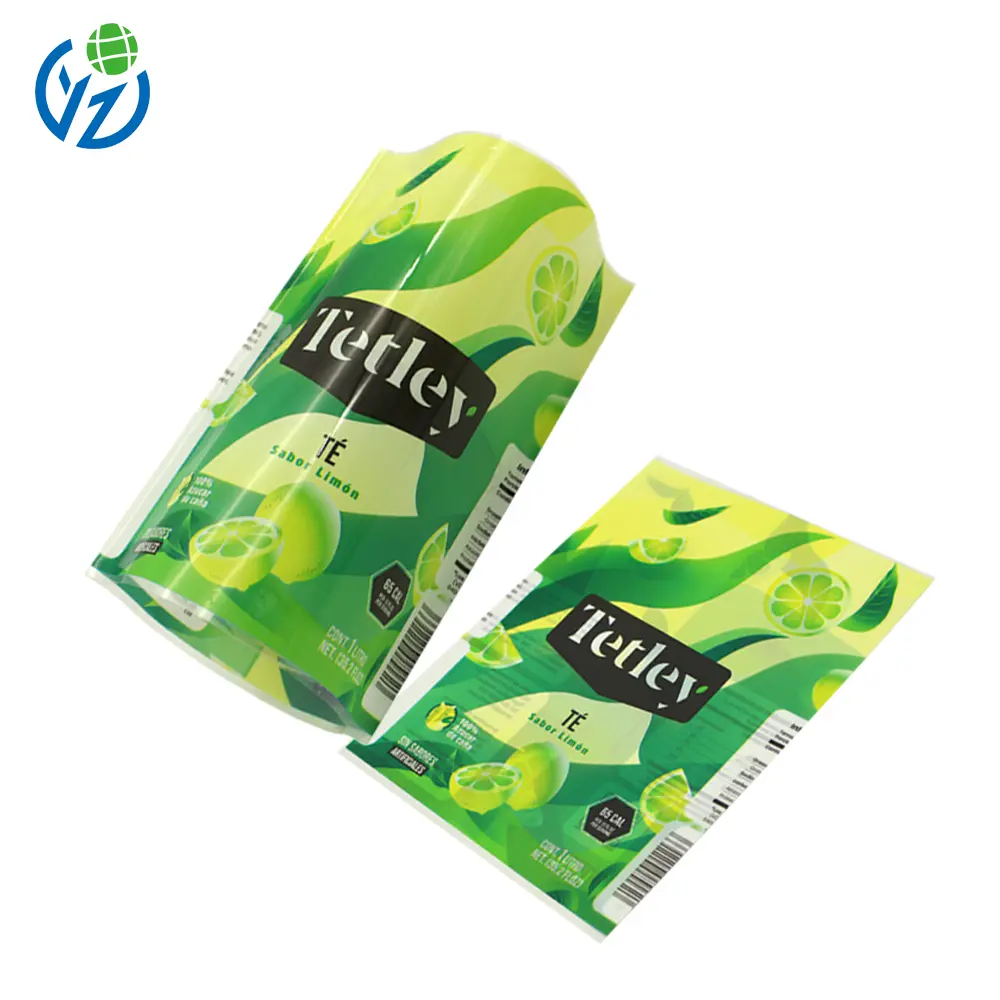 Custom Printed Food Grade Plastic PVC Shrink Film For Bottle