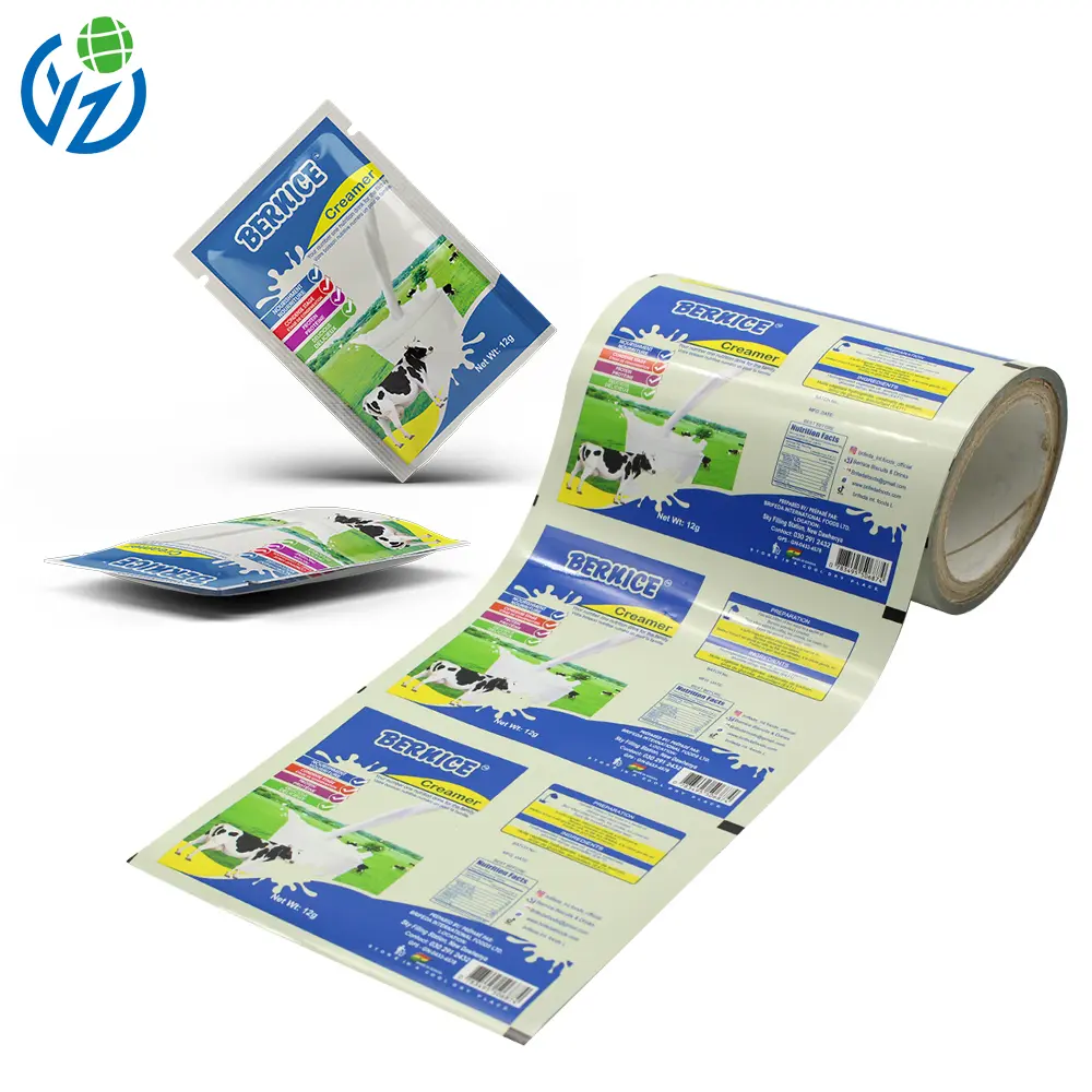 Custom YZ Pack China Suppliers Milk Powder Packaging Film - Multi-Layer Plastic Roll Film from Factory for Food Branding Supplier, Factories