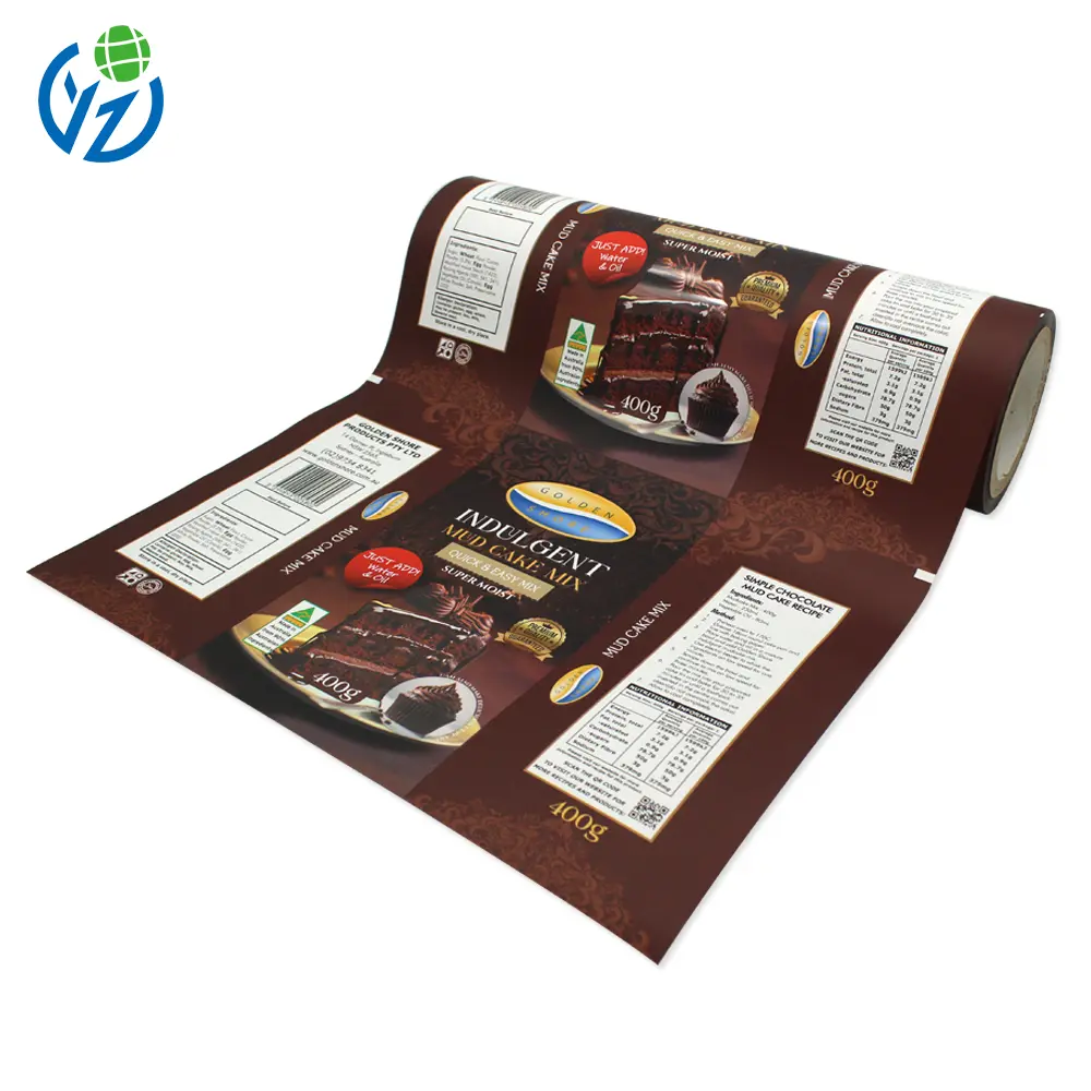 Custom Plastic Roll Film for Cake Mix Packaging - China Suppliers & Factory Solutions