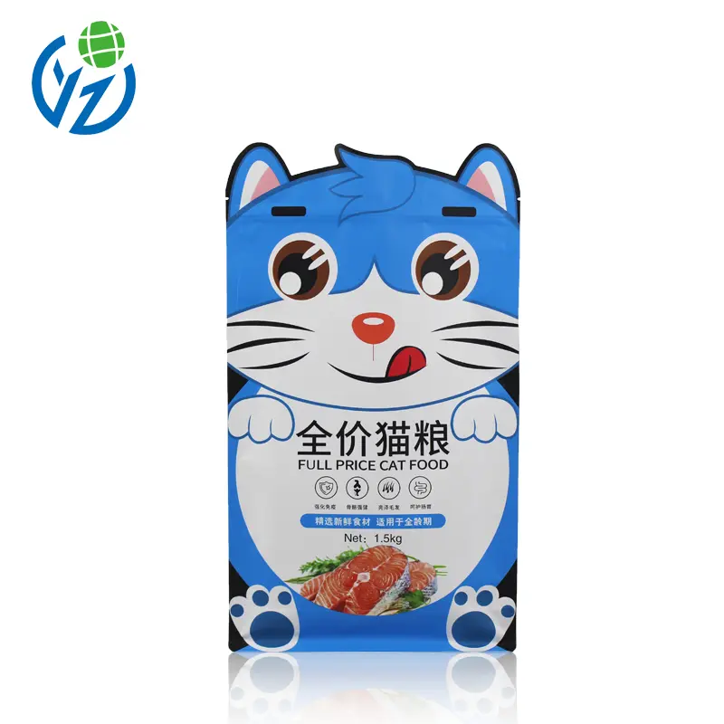 Custom Flat Bottom Pet Food Packaging Pouch with Zipper - China Suppliers & Factory Direct Quality