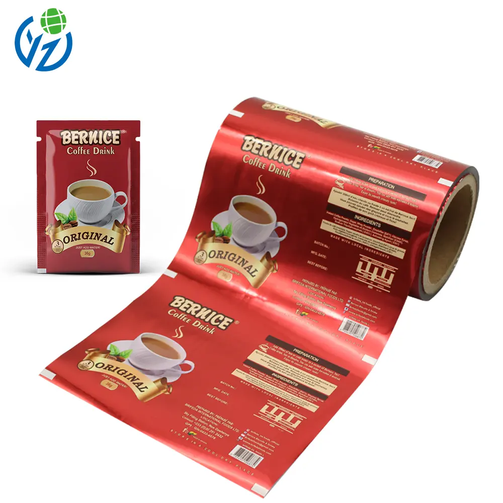 Custom Customizable Plastic Coffee Packaging Film Rolls from China Suppliers and Factory for Superior Freshness Manufacturers, Factory