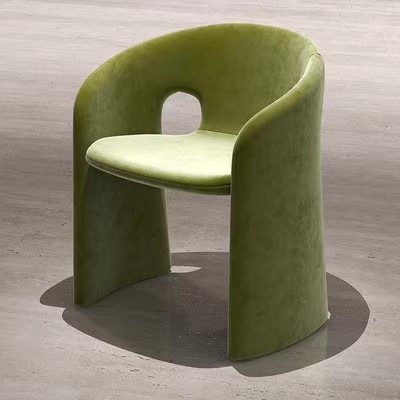 Modern Trendy Minimalist Eco-Friendly Durable Dining Room Reception Chair
