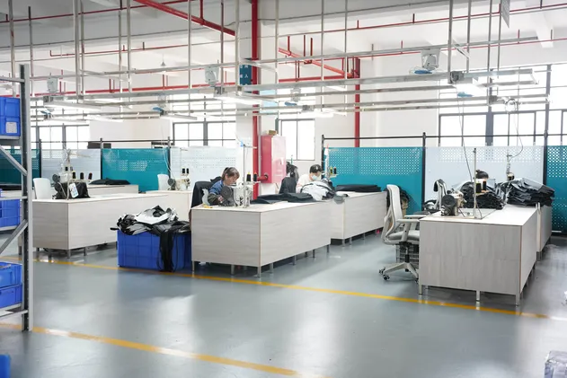 Office chair production environment