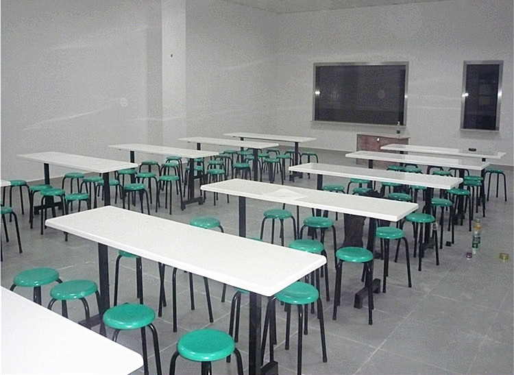 OEM ODM Custom GFRP Furniture Canteen School Dining Table and Chair