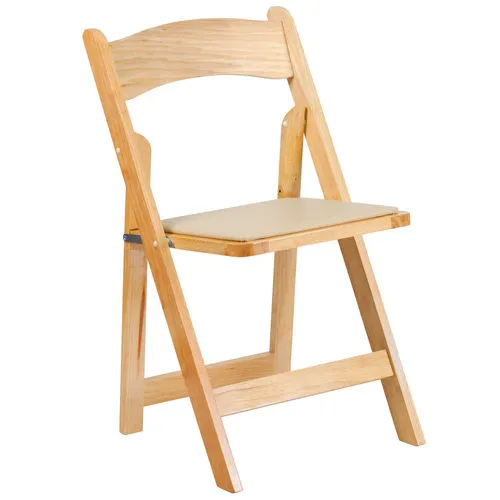 Portable Wooden Folding Chair Detailed Photo