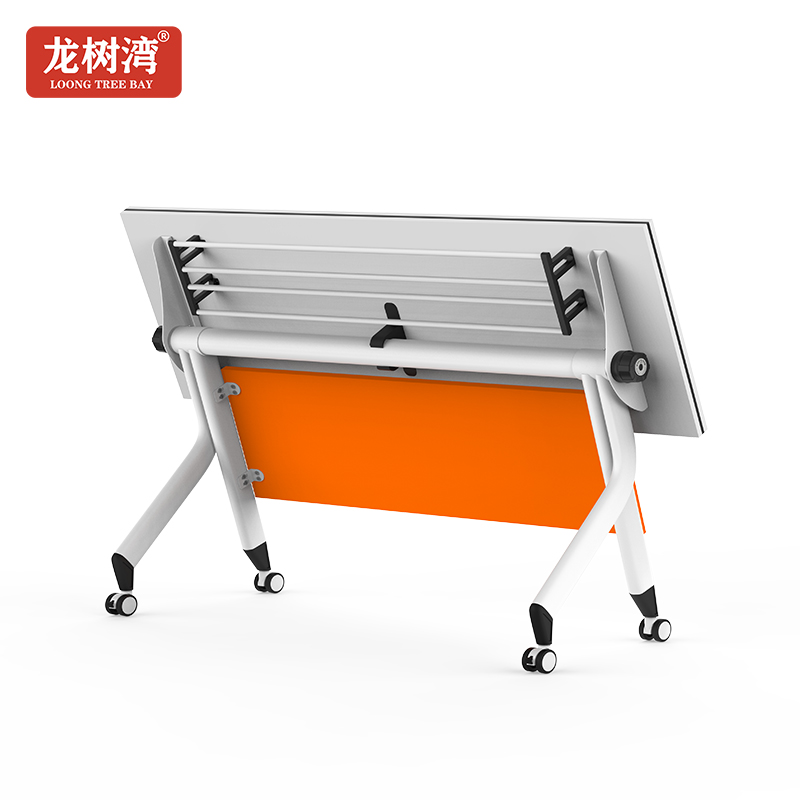 Modern Conference Tables Moveable Folding Training Desk Rollable Computer Table for Meeting Rooms and Trainings