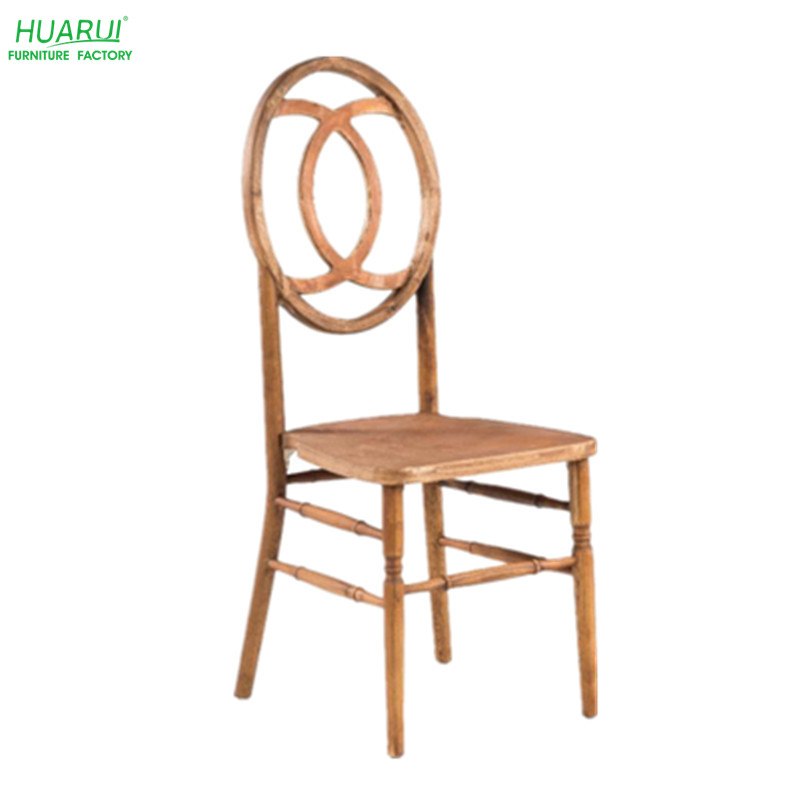 Stackable Wood Phoenix Chair for Outdoor Wedding