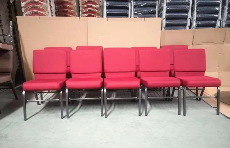 Metal Church Chairs