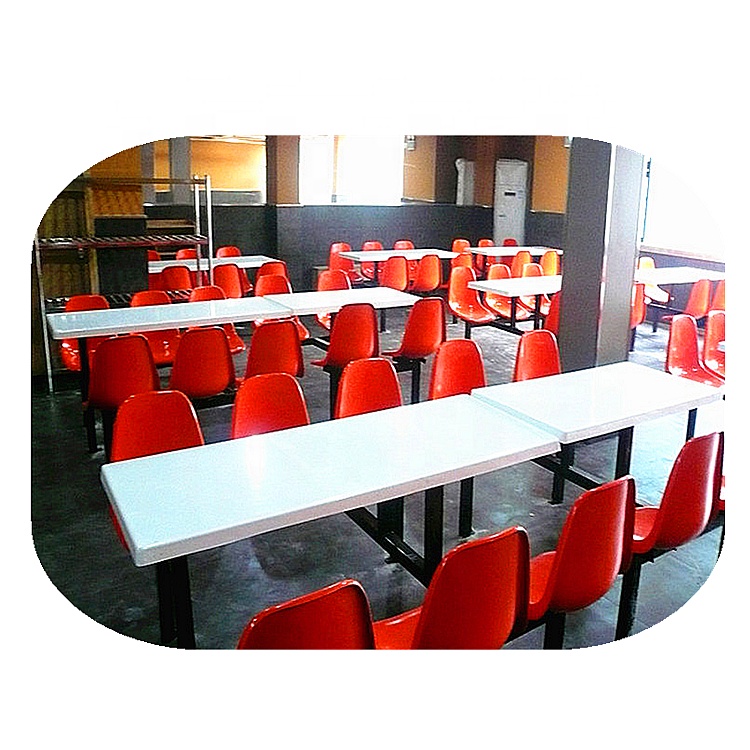 OEM ODM Custom GFRP Furniture Canteen School Dining Table and Chair