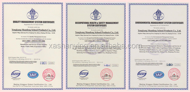 Our Certificate