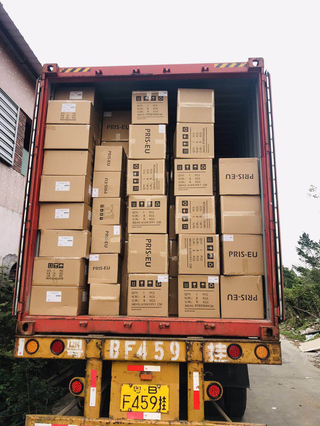 delivery package representation