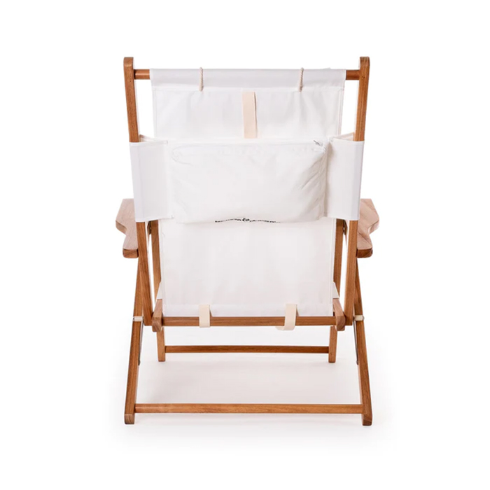 Adjustable Wooden Folding Beach Deck Chair for Beaches Camping Swimming Pools Barbecues Garden Balconies Comfortable Portable Essential Outdoor Furniture