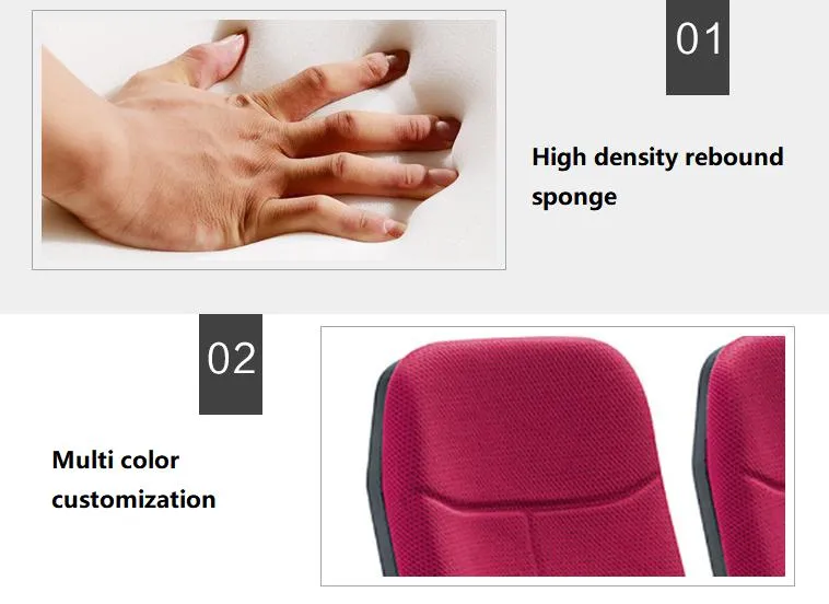 School/Church Auditorium Chairs with Custom Detail 4