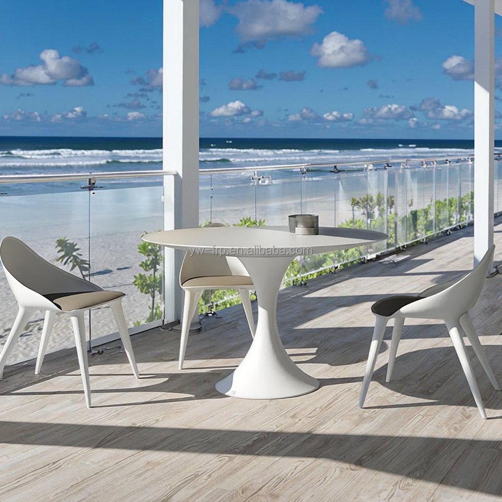 Fiberglass Dining Table Design 6