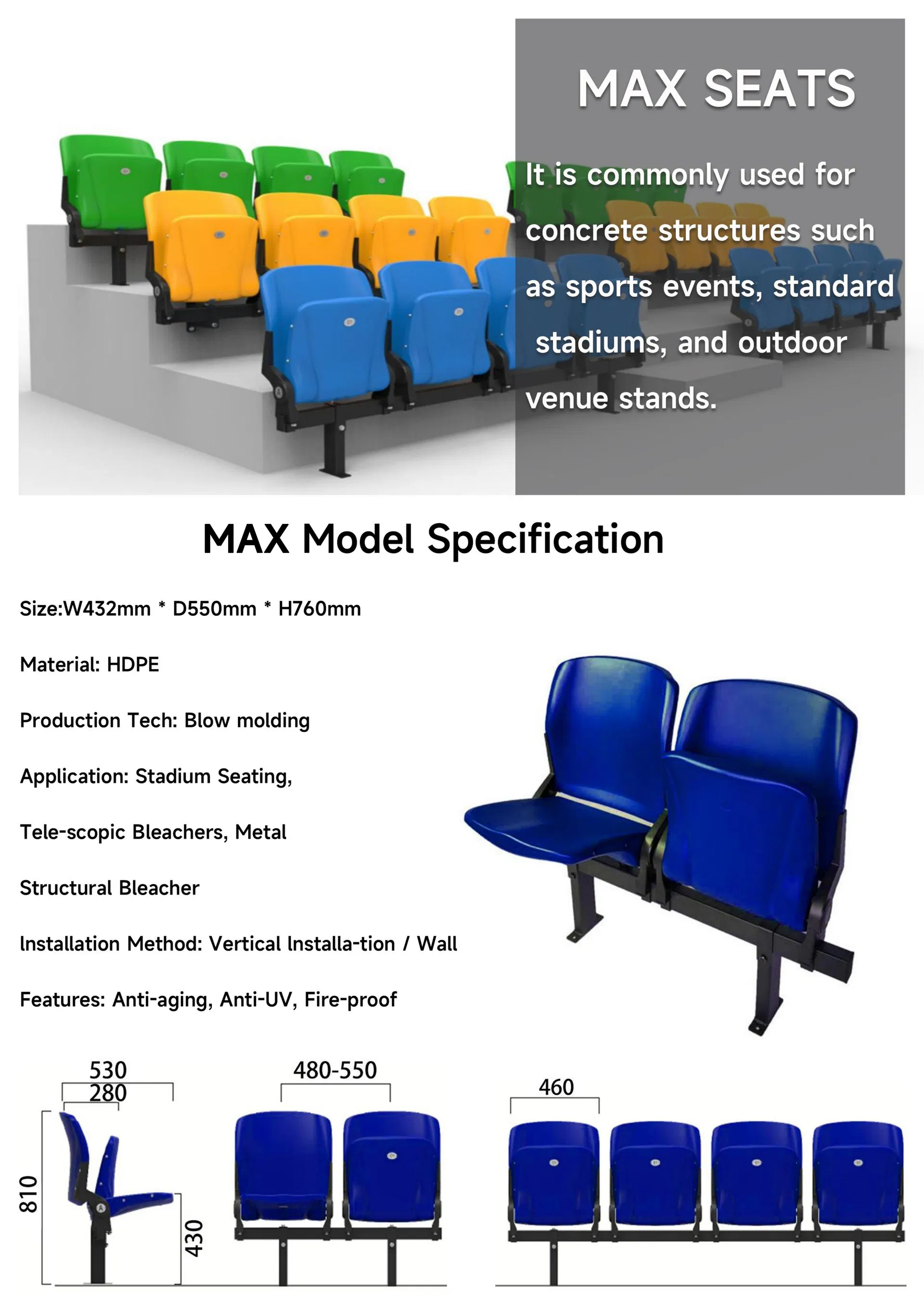 Sturdy floor installation support details