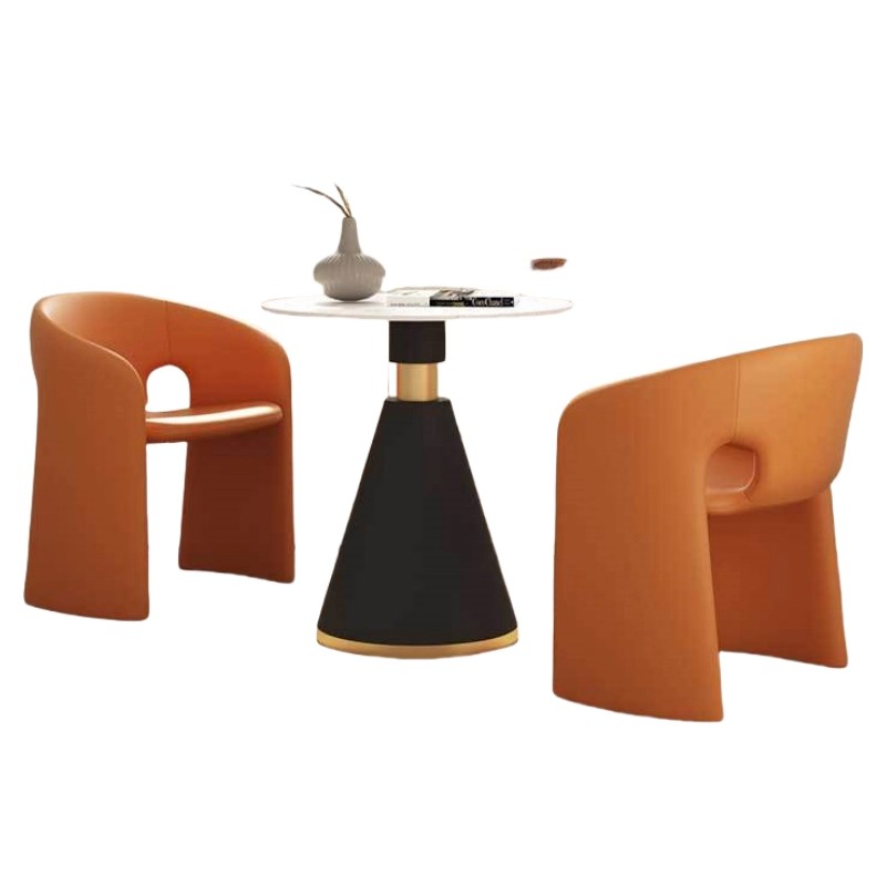 Modern Trendy Minimalist Eco-Friendly Durable Dining Room Reception Chair