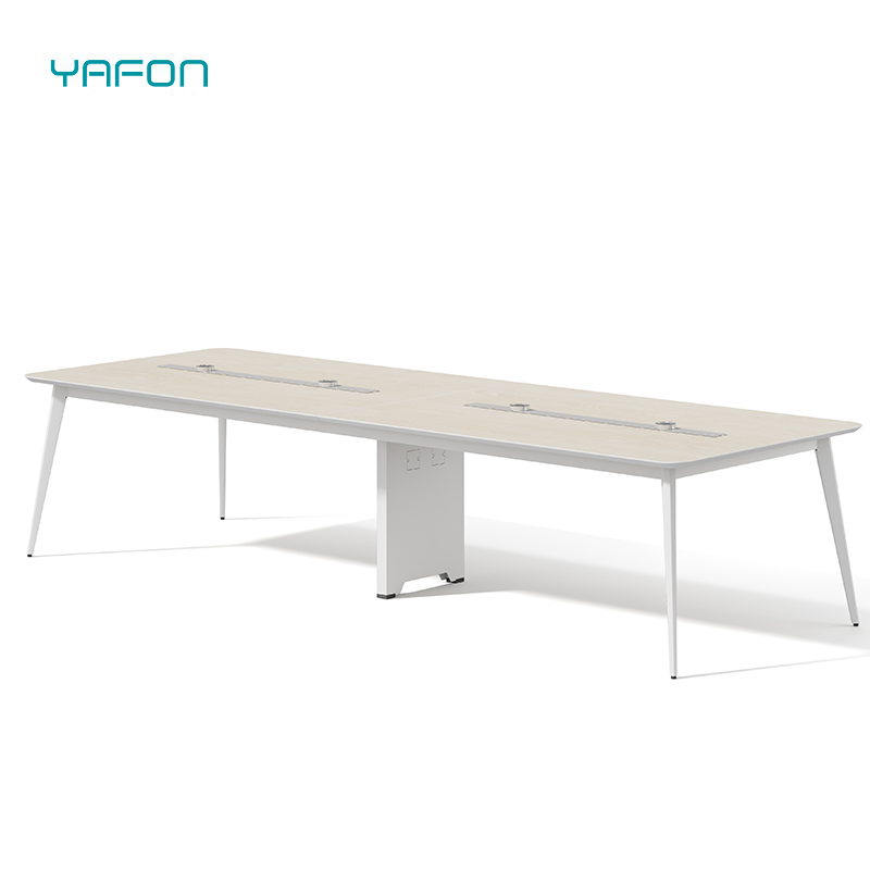 Luxury Modern Black Wooden Conference Desk MDF Office Furniture for Home Office School Hotel Office Use Supplied by China