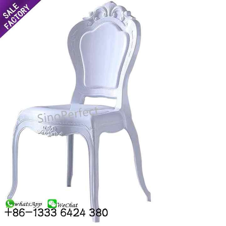 ODM Multiple Styles Hotel Event Party Wedding Banquet Transparent Clear Crystal Acrylic Plastic Stackable Chairs