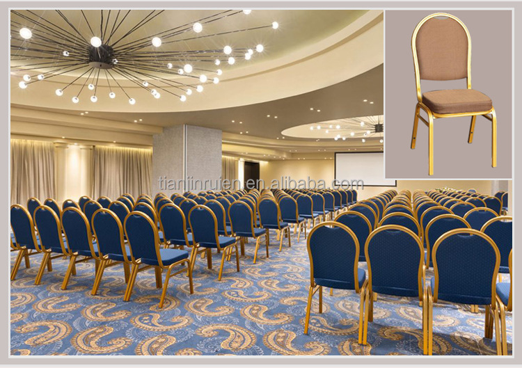 Wholesale china cheap upholstered banquet hall hotel dining chairs for wedding party