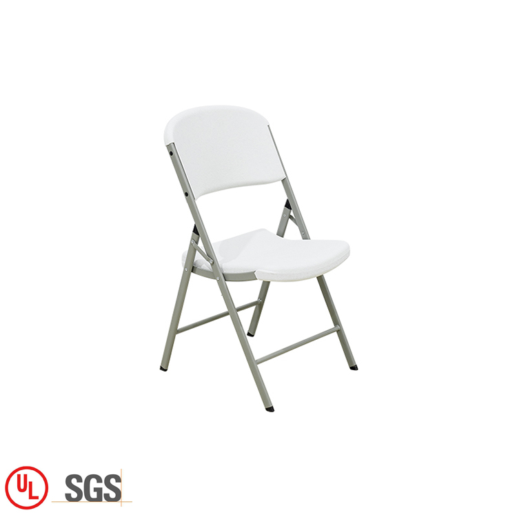 Wholesale Outdoor Garden Plastic Folding Chairs Wedding Party Portable White Camping Party Folding Chairs