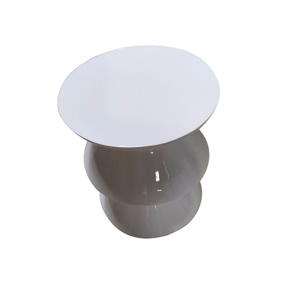 Modern New Outdoor Dining Decorative Round Fiberglass Table for Hospital and Hotel Use