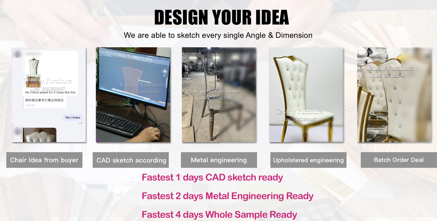 Wedding Chair Design Details