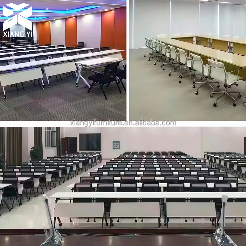 Customizable Folding Table Space Saving Conference Table Work Office Meeting Table Office Desk Mesa De Conferencias Plegable