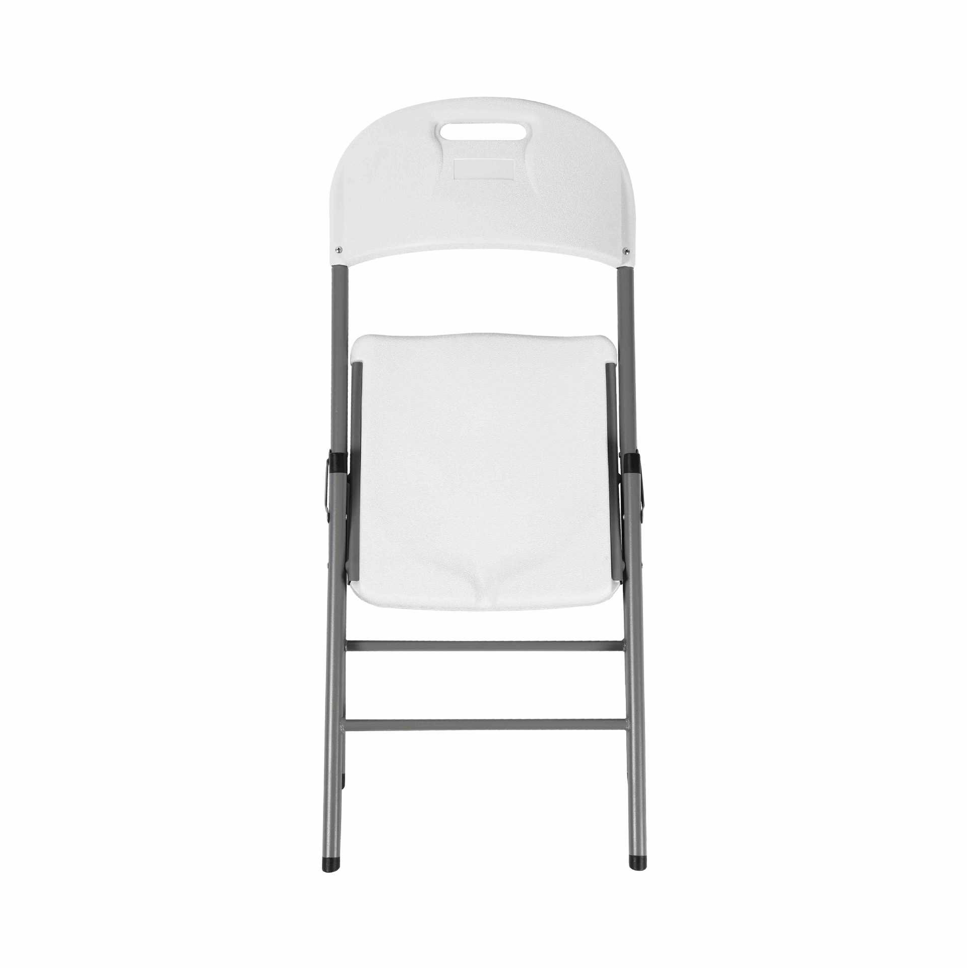 Wholesale Lightweight Plastic Folding Chair Modern Portable Outdoor Furniture White Camping for Events Party Wedding Banquet