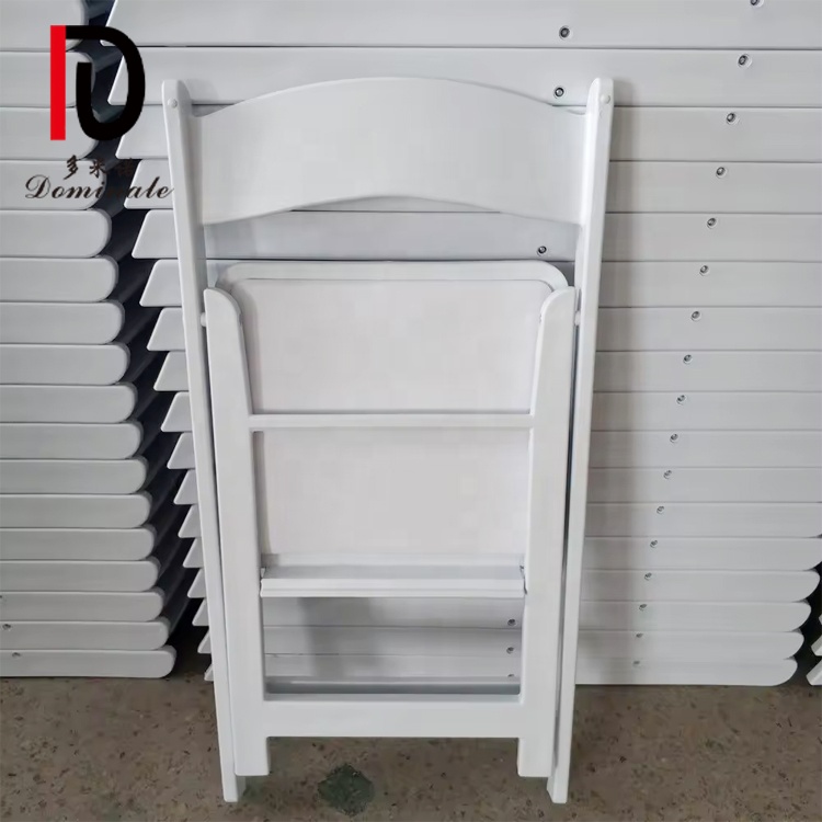 Best Selling Foldable Plastic Chair White Resin Folding Wedding Party Outdoor Chair