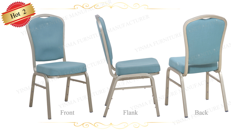 Wholesale Upholstered Blue Event Party Chairs