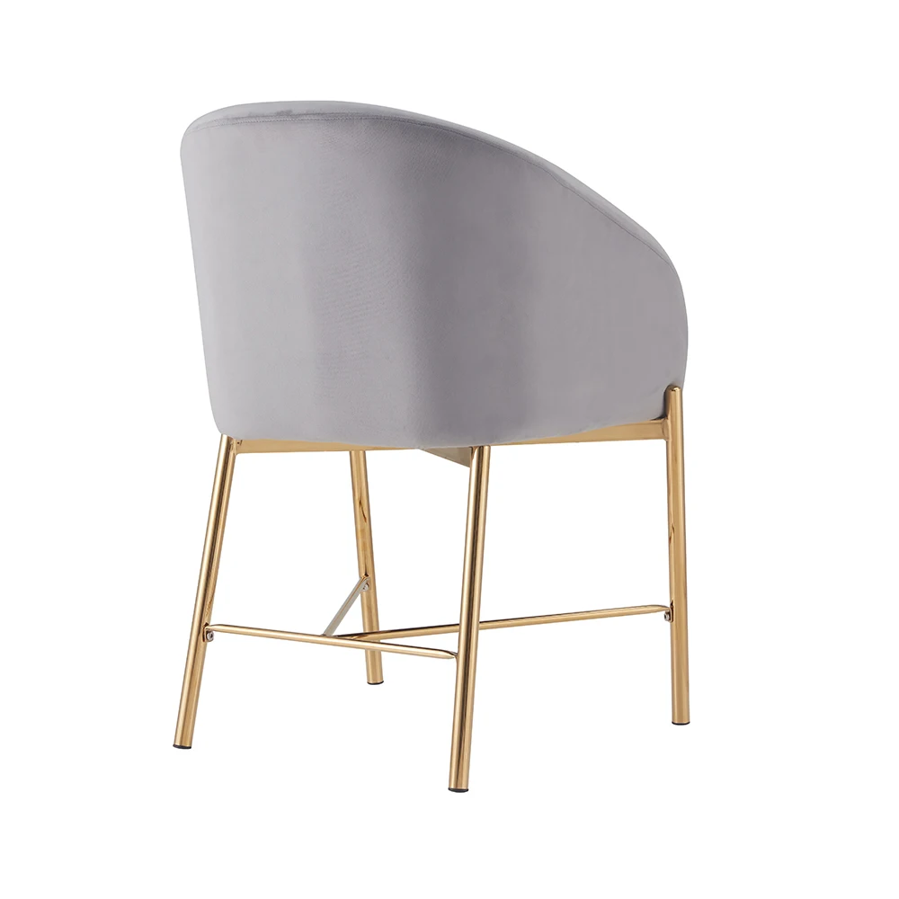 Modern Luxury Design Velvet Fabric Hotel Restaurant Dining Room Furniture Cafe Upholstered Dining Chairs for Sale