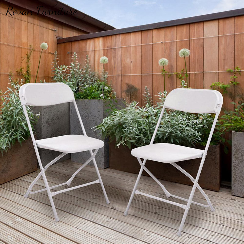 RTS TOP Wedding Lawn pp Plastic Stackable Chairs Folding Beach Head Chair with Headrest