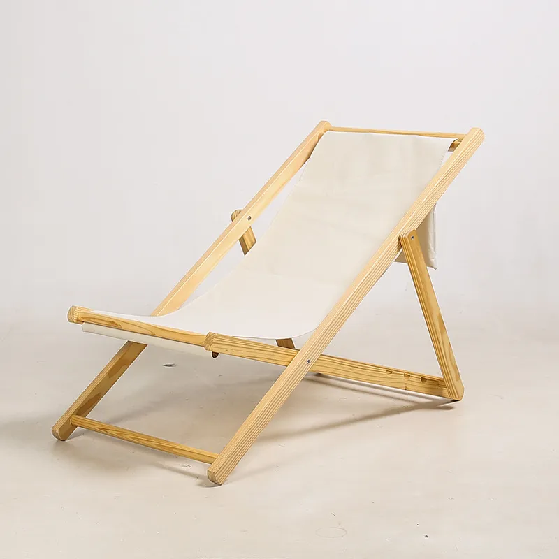 High Quality Solid Teak Wood Adjustable Folding Chair