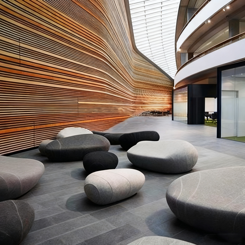 FRP Molded Lounge Chair Display 2
