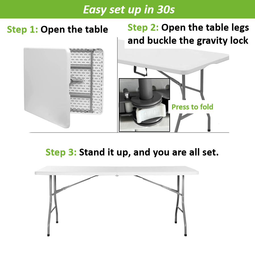 Foldable Table Detail 5