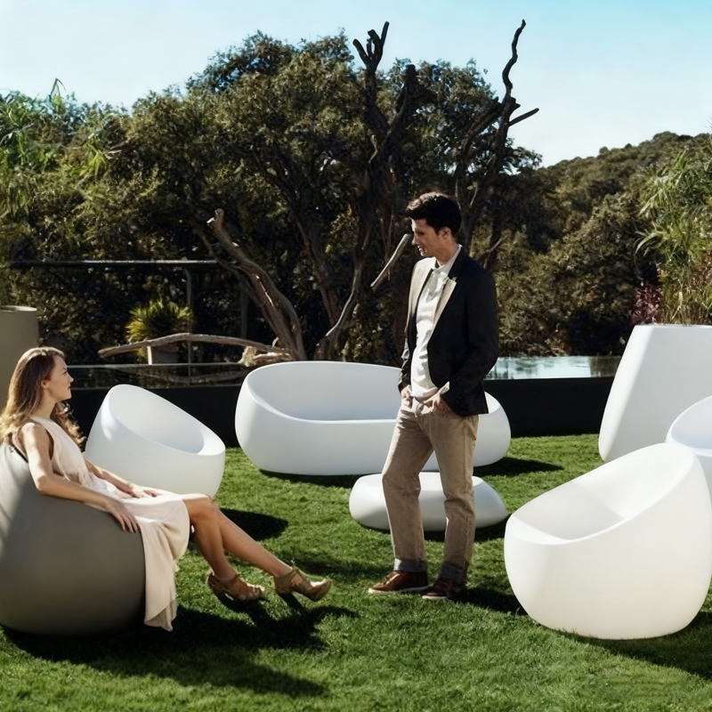 FRP Molded Lounge Chair Display 1