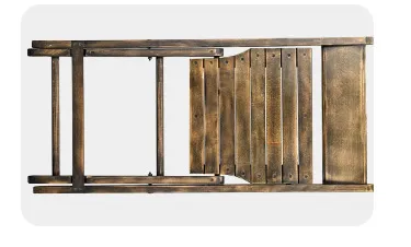 Wholesale Outdoor Event Balcony Bistro Party Folding Wood Chairs