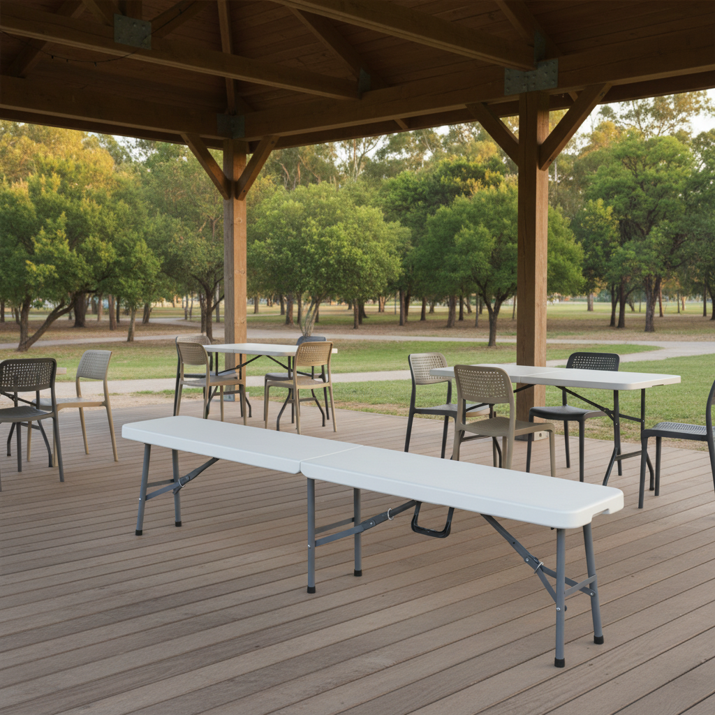 Folding Table Folded State