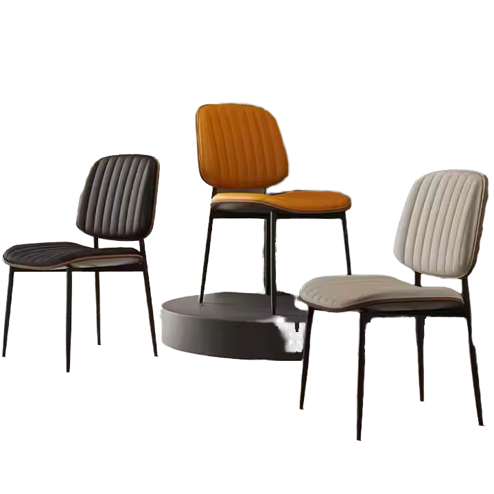 Modern Simple Dining Chair Internet Celebrity Cat Scratch Back for Home Living Room and Dining Table