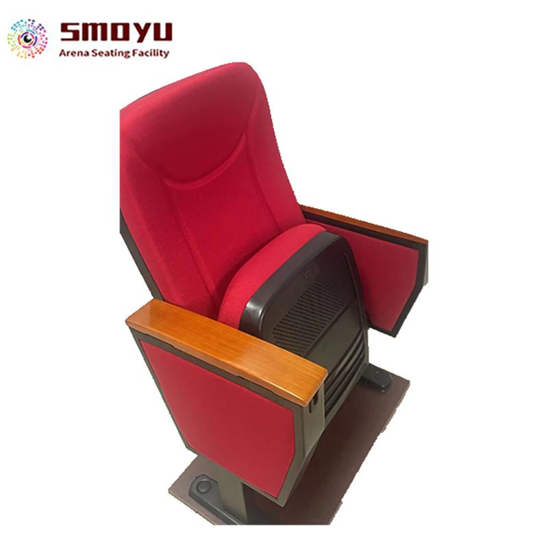 Cheap Cinema Sofa Used Wooden Church Chair &amp; Seating Folding Auditorium Chair