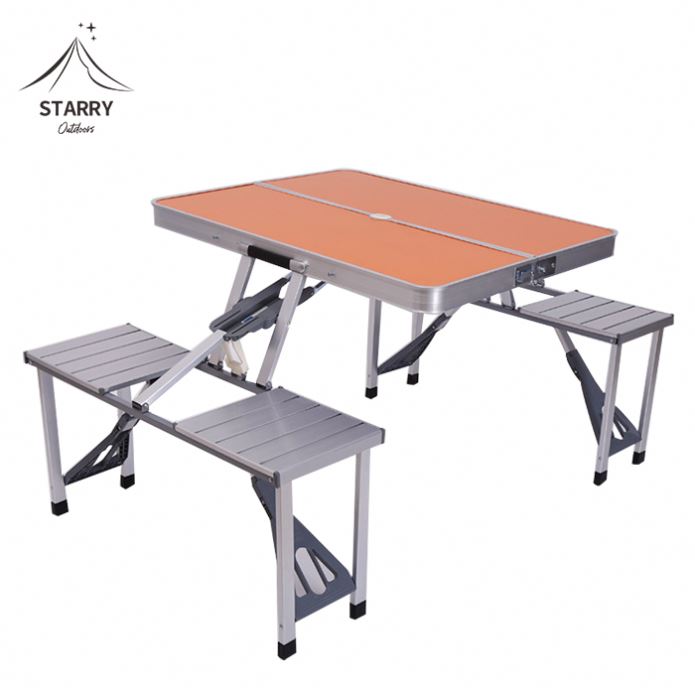 Outdoor Camping Table Portable Foldable Desk Furniture Computer Bed Ultralight Aluminium Hiking Climbing Picnic Folding Tables