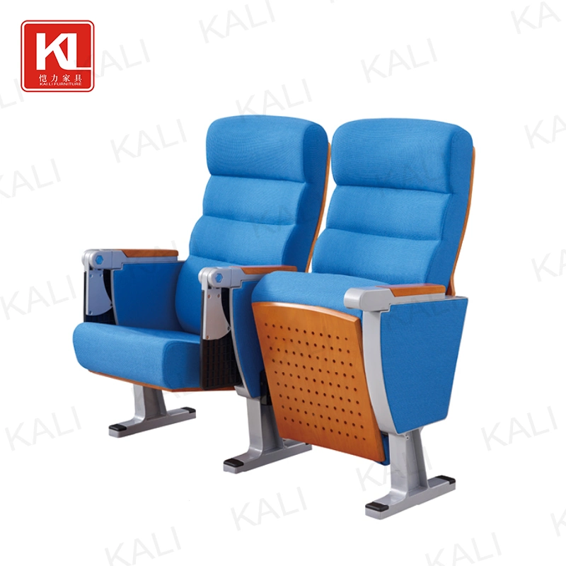 Foshan Used Auditorium Cinema Theatre Church Wooden Folding Chair (KL-929)