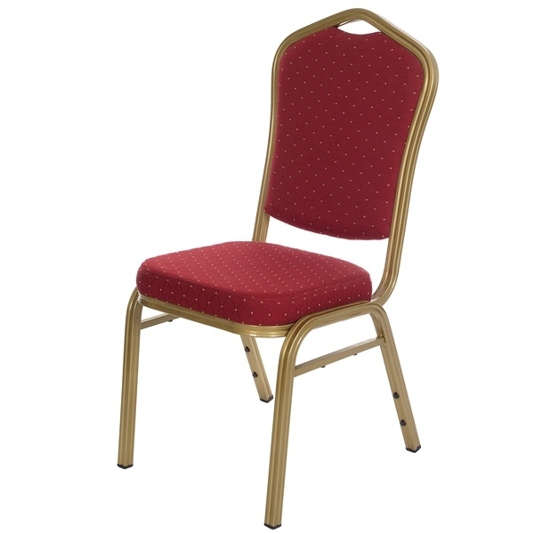 Throne Back 7 Bars Heavy Duty Plastic Chairs Unbreakable Resin Banquet Dining Chairs for Wedding Hall