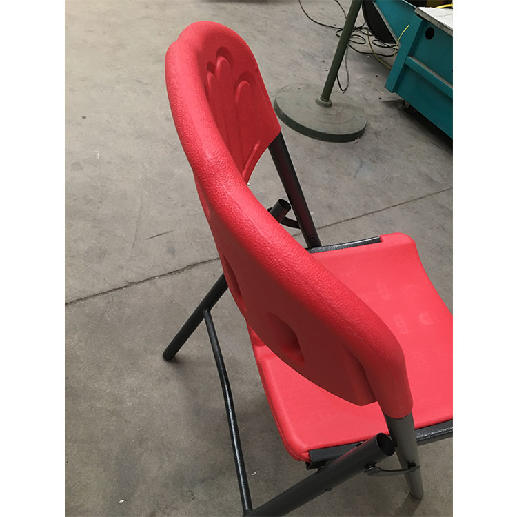 Good Quality Household Garden Patio Restaurant White Foldable Plastic Chairs Used Folding for Wedding
