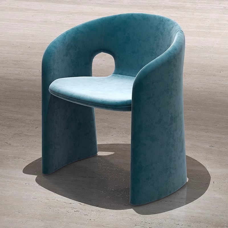 Modern Trendy Minimalist Eco-Friendly Durable Dining Room Reception Chair